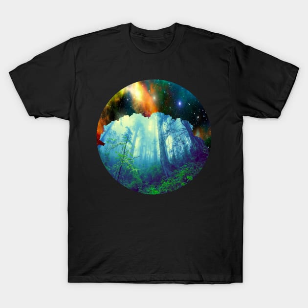 Cosmic Wood T-Shirt by AnEldritchDreamGames